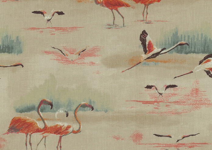 Flamingos, Sand - Roman Blind - Image 6